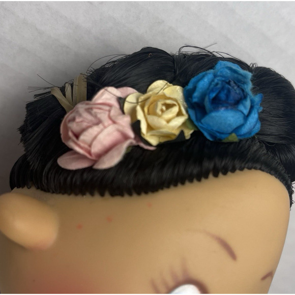 Mexican Doll Pituka Veracruzana Traditional Folk Muñeca Handmade Mexico - Picture 14 of 16